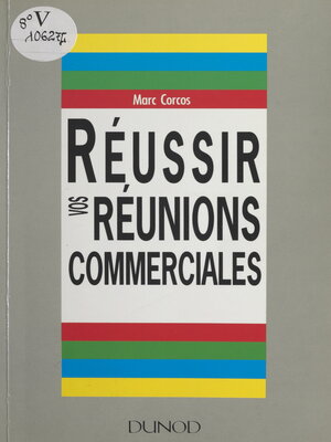 cover image of Réussir vos réunions commerciales